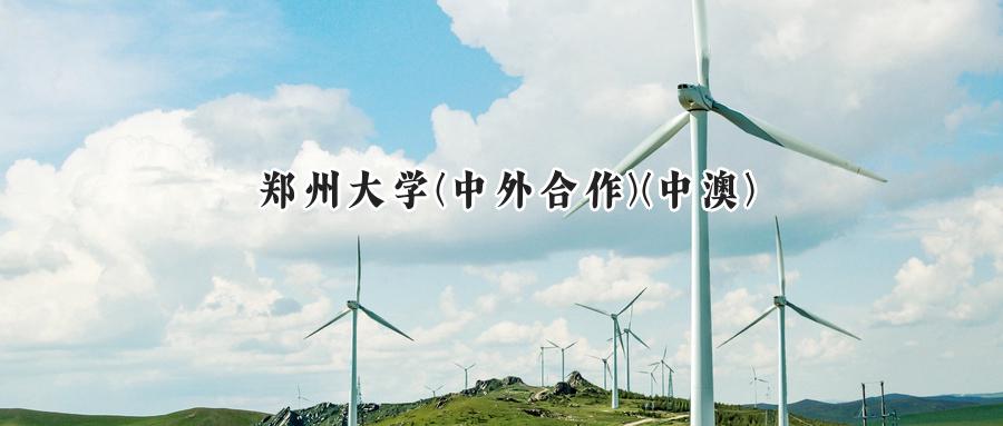 郑州大学(中外合作)(中澳)
