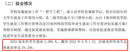 郑州师范学院就业率及就业前景怎么样