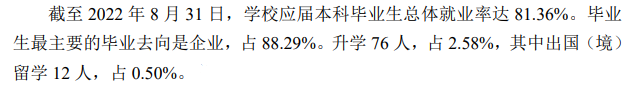 武汉晴川学院就业率及就业前景怎么样